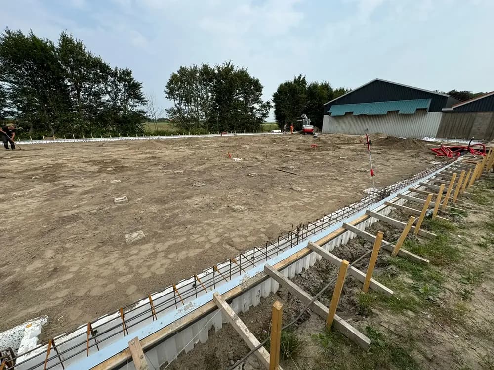 Fundering laten aanleggen